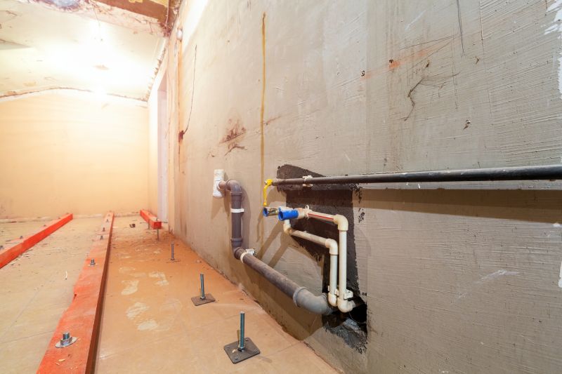 New Construction Plumbing detail